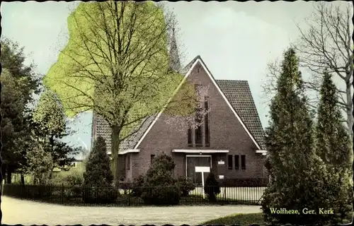 Ak Wolfheze Gelderland, Ger. Kirche