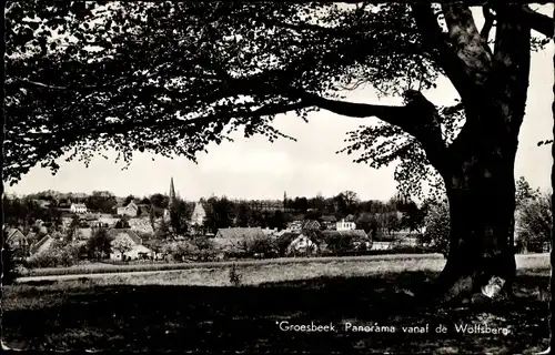 Ak Groesbeek Gelderland, Panorama vom Wolfsberg