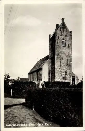 Ak Dantumawoude Friesland Niederlande, Kirche