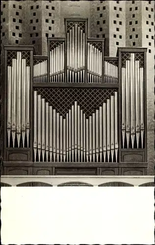 Ak Oostburg Zeeland, Orgel in der Kirche