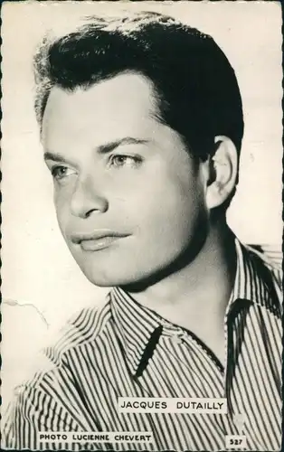 Ak Schauspieler Jacques Dutailly, Portrait