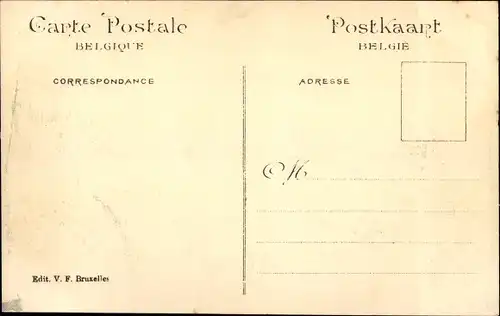 Ak Bruxelles Brüssel, Exposition 1910, Maison du Peuple