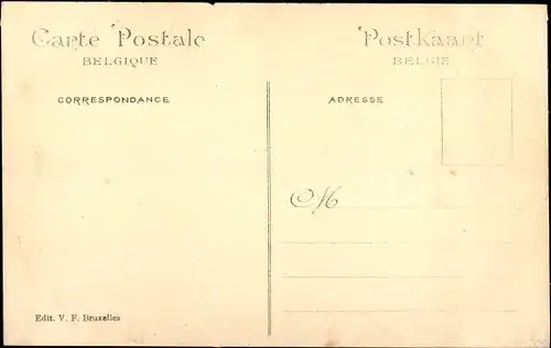 Ak Bruxelles Brüssel, Exposition 1910, Pavillon de la Villa de Gand