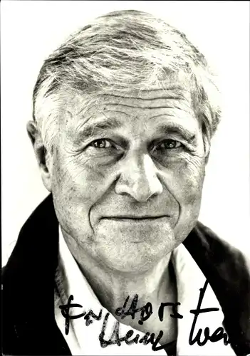 Ak Schauspieler Heinz Weiss, Portrait, Autogramm