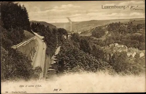 Ak Luxembourg Luxemburg, Küste und Eichtal