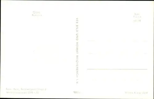 Ak Gera in Thüringen, Rathaus