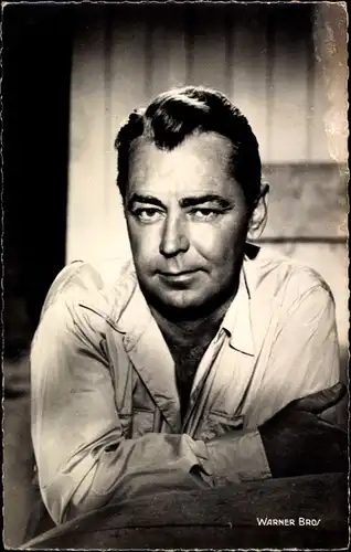 Ak Schauspieler Alan Ladd, Portrait