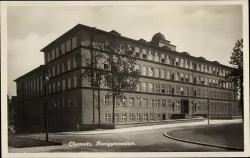 Ak Chemnitz in Sachsen, Realgymnasium