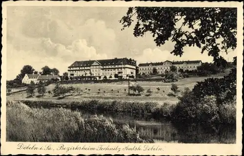 Ak Technitz Döbeln in Mittelsachsen, Bezirksheim