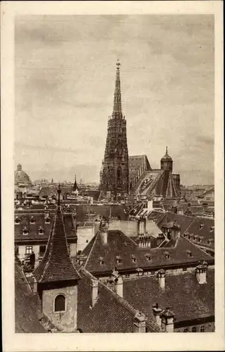 Ak Wien 1 Innere Stadt, Stephanskirche
