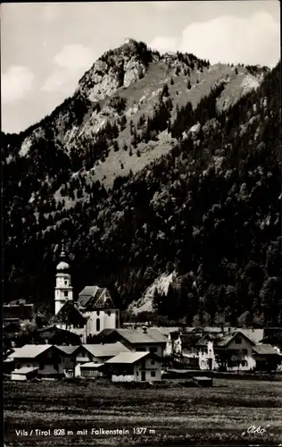 Ak Vils Tirol, Teilansicht, Falkenstein