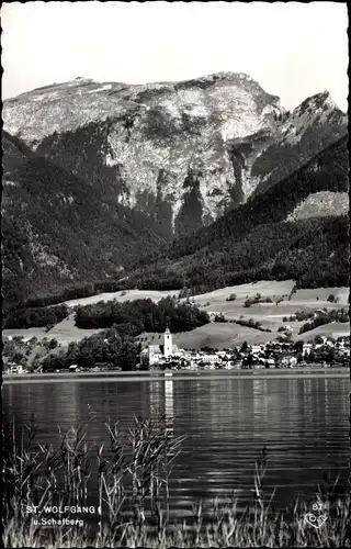 Ak St. Wolfgang im Salzkammergut Oberösterreich, Schafberg