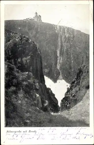 Ak Śnieżne Kotły Schneegrube Riesengebirge Schlesien, Baude