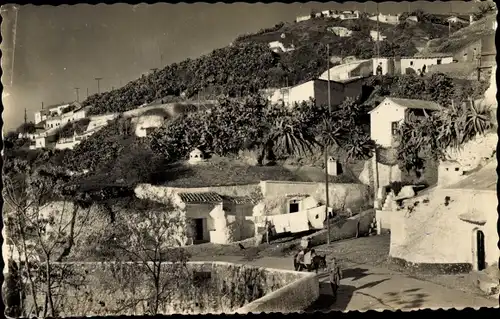 Ak Granada Andalusien Spanien, Cuevas de Gitanos, Vista parcial