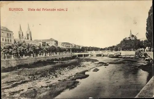 Ak Burgos Kastilien und León, Arlanzon