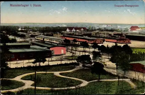 Ak Munsterlager Munster an der Örtze, Truppenübungsplatz