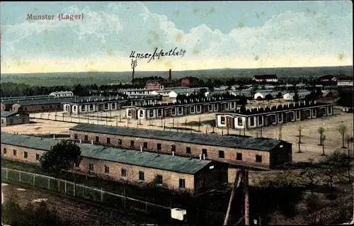 Ak Munster im Heidekreis, Truppenübungsplatz Munsterlager