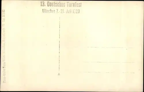 Ak München, 13. Turnfest 1923