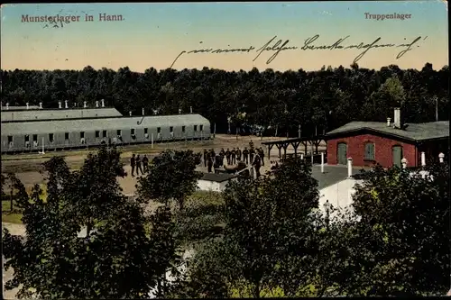 Ak Munster im Heidekreis, Truppenübungsplatz Munsterlager