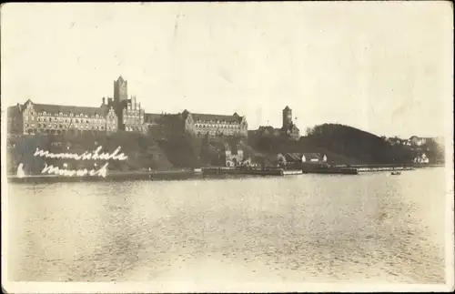 Foto Ak Flensburg in Schleswig Holstein, Marineschule