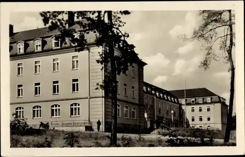 Ak Niederschlema Bad Schlema Erzgebirge, Nachtsanatorium I. W. Stalin