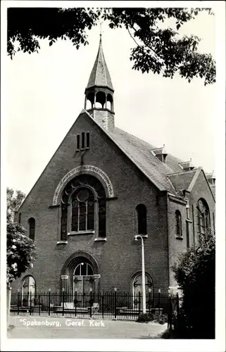 Ak Spakenburg Utrecht Niederlande, Geref. Kirche