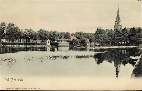 Ak Broek in Waterland Nordholland Niederlande, The Avenrak