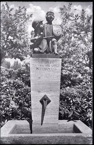6 Glas Negative Steele Essen im Ruhrgebiet, Straße, Denkmal, Kirche