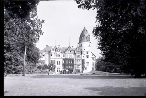 6 Glas Negative Detmold in Nordrhein Westfalen, Kirche, Park, Straße