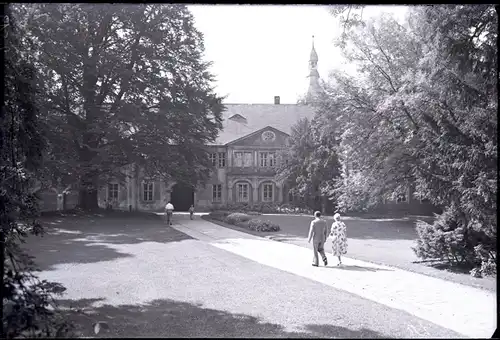 6 Glas Negative Detmold in Nordrhein Westfalen, Kirche, Park, Straße