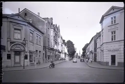 6 Glas Negative Detmold in Nordrhein Westfalen, Hotel, Geschäft, Straße