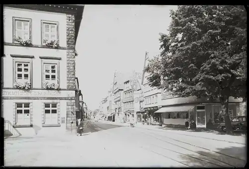 6 Glas Negative Detmold in Nordrhein Westfalen, Hotel, Geschäft, Straße