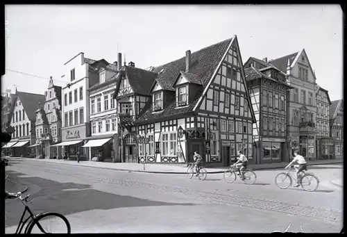 6 Glas Negative Detmold in Nordrhein Westfalen, Hotel, Geschäft, Straße