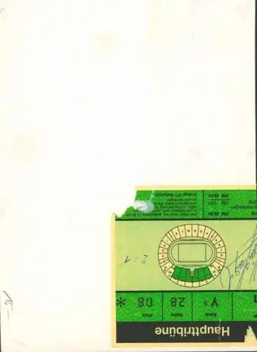 Ak Fußballer Klaus Toppmöller, Portrait, Autogramm