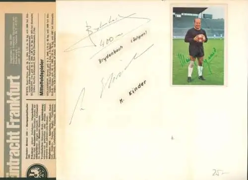 Ak Fußballmannschaft, Hamburger SV, Memerling, Brydenbach, Kinder, Autogramme