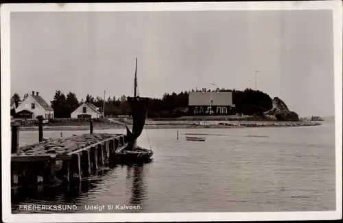 Ak Frederikssund Dänemark, Udsigt til Kalvoen