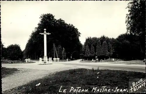 Ak Blangy sur Bresle Seine Maritime, Le poteau Maitre Jean