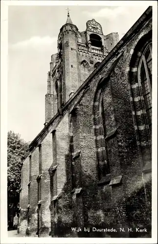 Ak Wijk bij Duurstede Utrecht, Ned. Rev. Kirche