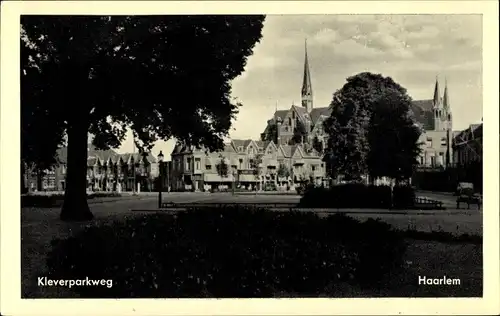 Ak Haarlem Nordholland Niederlande, Kleverparkweg