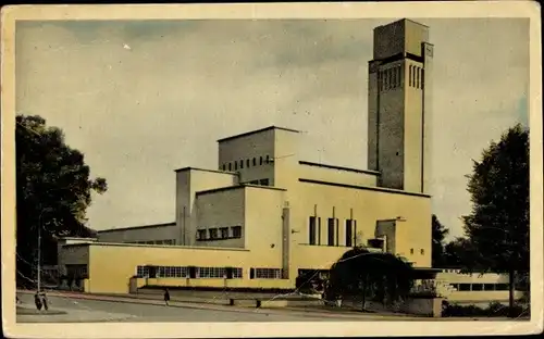 Ak Hilversum Nordholland Niederlande, Stadhuis