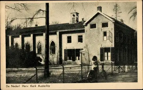 Ak Austerlitz Zeist Utrecht Niederlande, Ned. Herv. Kerk