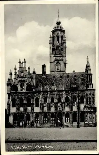 Ak Middelburg Zeeland, Stadhuis