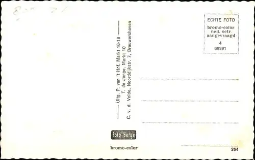 Ak Brouwershaven Zeeland, Markt