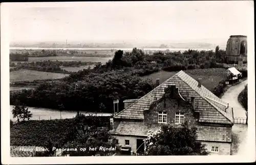 Ak Hochelten Elten Emmerich am Niederrhein, Hochelten, Panorama auf das Rheintal
