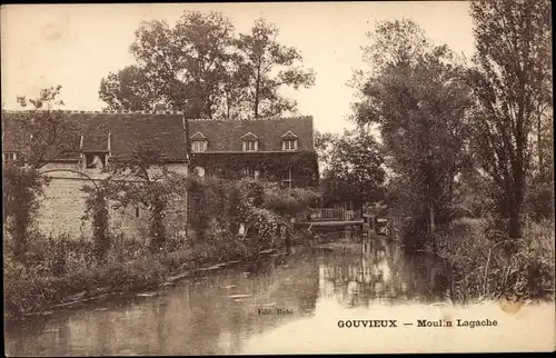 Ak Gouvieux-Oise, Moulin Lagache