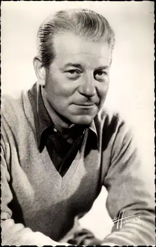 Ak Schauspieler Jean Gabin, Portrait