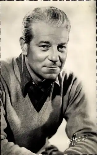 Ak Schauspieler Jean Gabin, Portrait