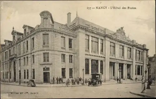 Ak Nancy Meurthe et Moselle, Hotel des Postes