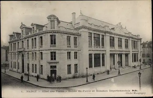 Ak Nancy Meurthe et Moselle, Hotel des Postes