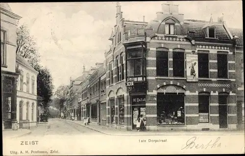 Ak Zeist Utrecht Niederlande, 1ste Dorpstraat